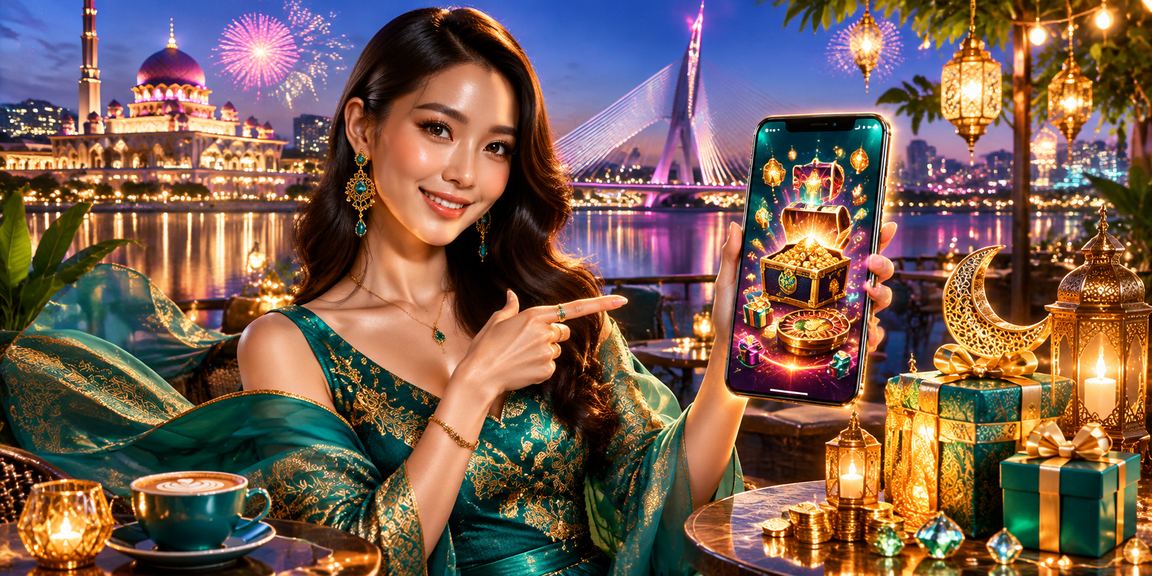 Pengguna bermain jackpot kasino mudah alih bergaya batik di Putrajaya